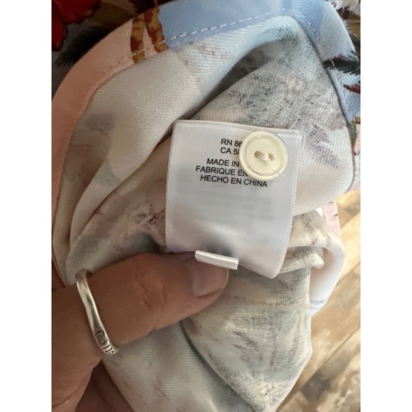 TOMMY BAHAMA "GREETINGS FROM FLORIDA " silk XL - Picture 9 of 11